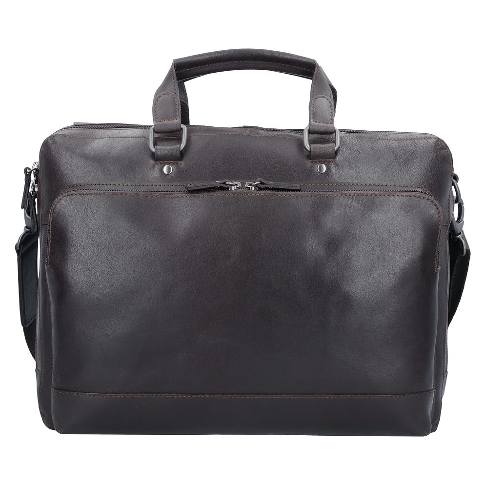 Leonhard Heyden Dakota Valigetta Vera Pelle 40 cm Vano porta PC Leonhard Heyden Dakota Valigetta Vera Pelle 40 cm Vano porta PC