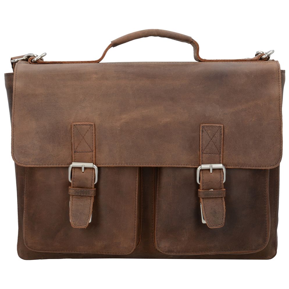 Leonhard Heyden Salisbury Valigetta Vera Pelle 39 cm Vano porta PC Leonhard Heyden Salisbury Valigetta Vera Pelle 39 cm Vano porta PC
