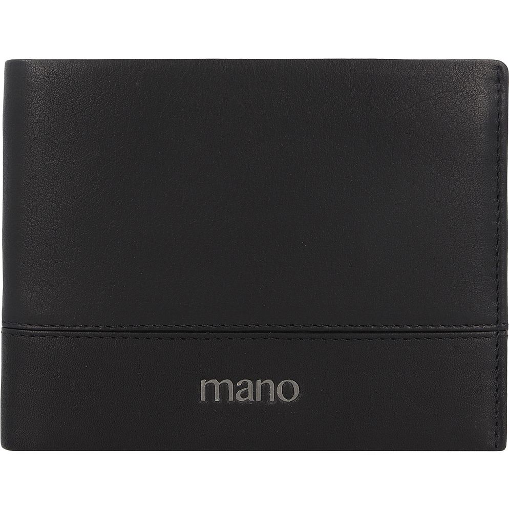 mano Don Romeo Portafoglio Protezione RFID Vera Pelle 13 cm