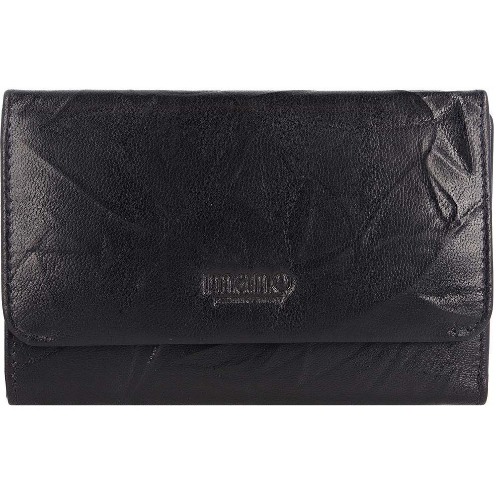 mano Donna Aurona RFID Portafoglio Protezione RFID Vera Pelle 14.5 cm