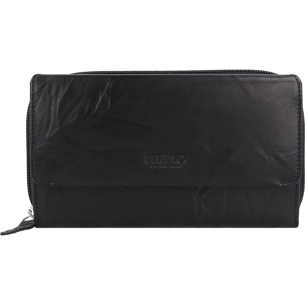 mano Donna Aurona RFID Portafoglio Protezione RFID Vera Pelle 18 cm mano Donna Aurona RFID Portafoglio Protezione RFID Vera Pelle 18 cm