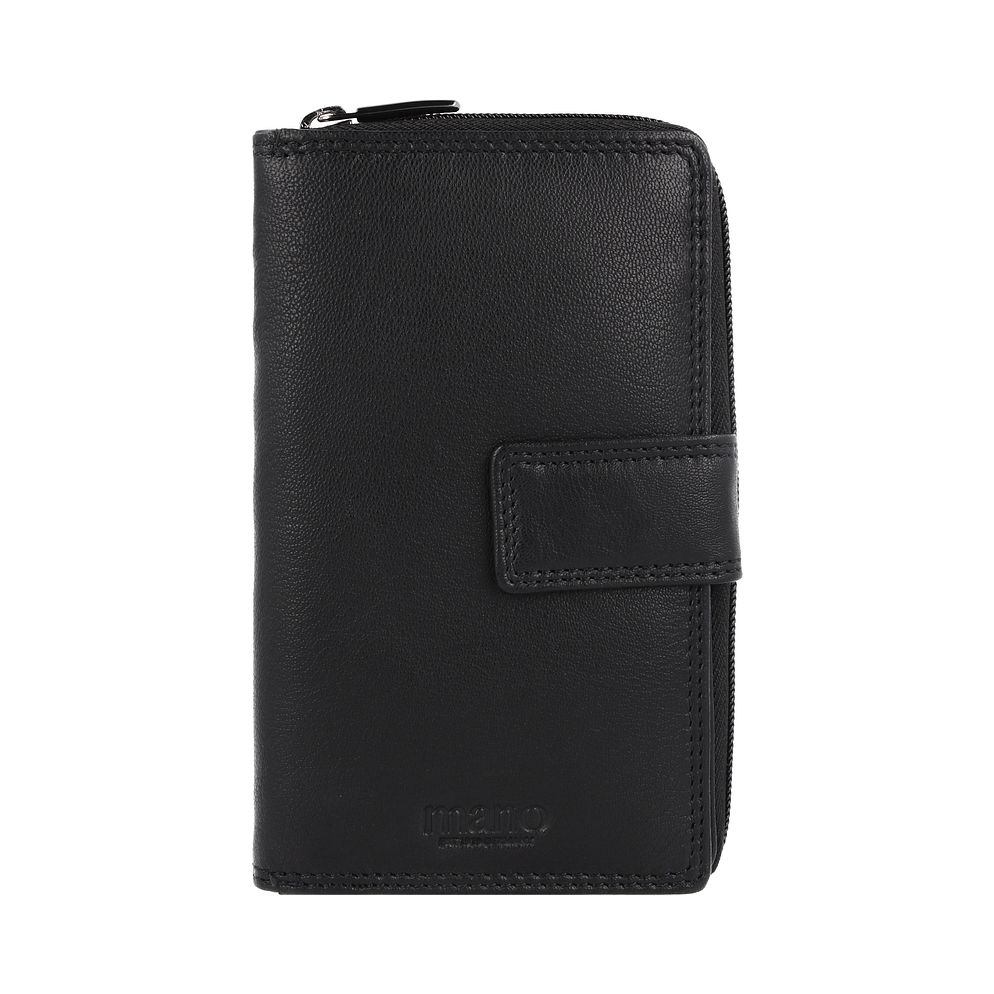 mano Donna Giulia Portafoglio Vera Pelle 16.5 cm
