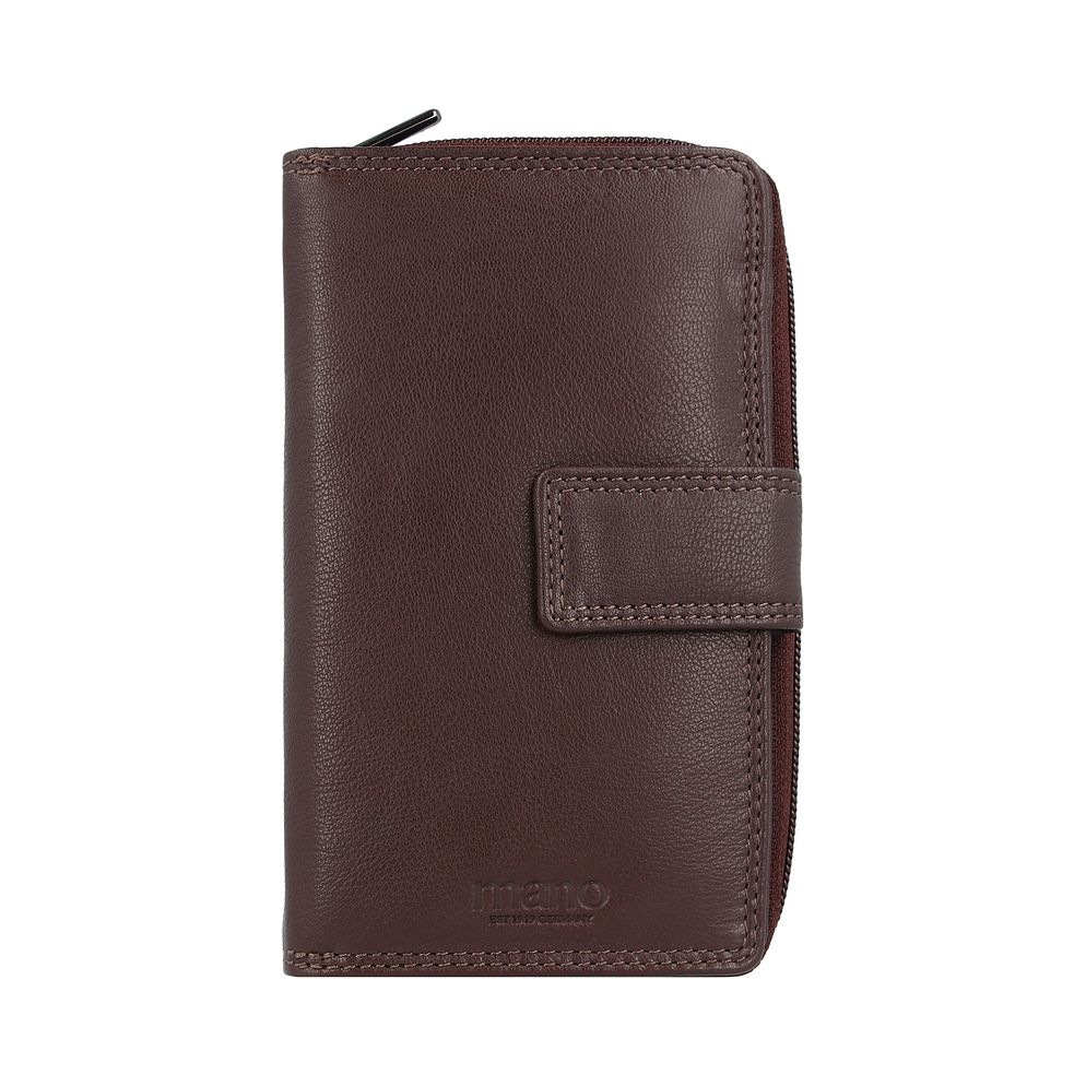 mano Donna Giulia Portafoglio Vera Pelle 16.5 cm mano Donna Giulia Portafoglio Vera Pelle 16.5 cm