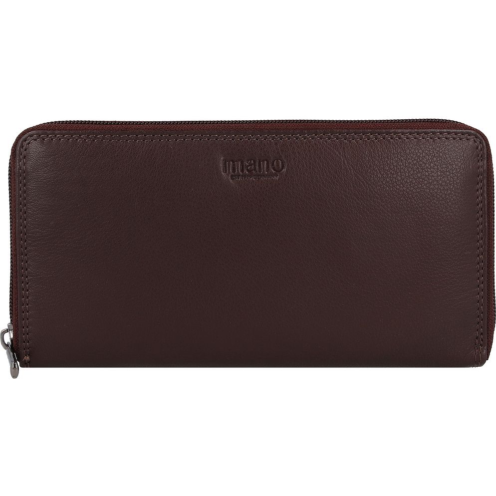 mano Donna Giulia Portafoglio Vera Pelle 20 cm