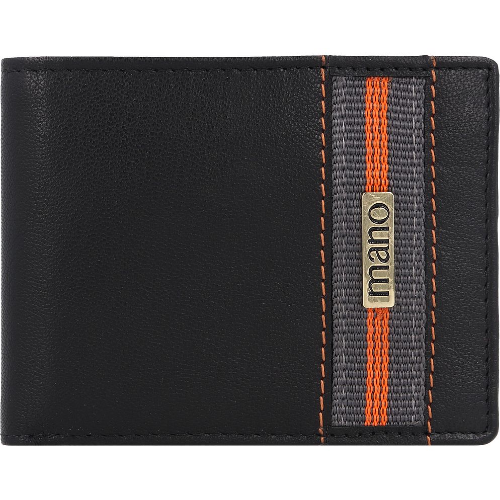 mano Don Leonardo Portafoglio Protezione RFID Vera Pelle 10 cm mano Don Leonardo Portafoglio Protezione RFID Vera Pelle 10 cm