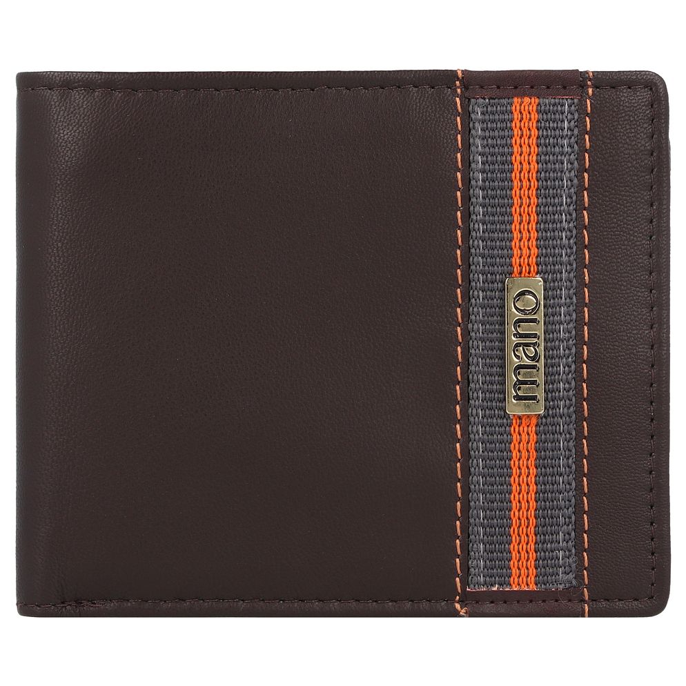 mano Don Leonardo Portafoglio Protezione RFID Vera Pelle 11.5 cm mano Don Leonardo Portafoglio Protezione RFID Vera Pelle 11.5 cm
