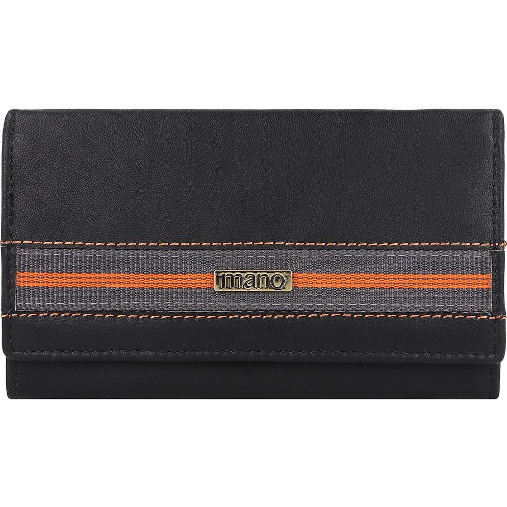 mano Don Leonardo Portafoglio Protezione RFID Vera Pelle 16 cm mano Don Leonardo Portafoglio Protezione RFID Vera Pelle 16 cm