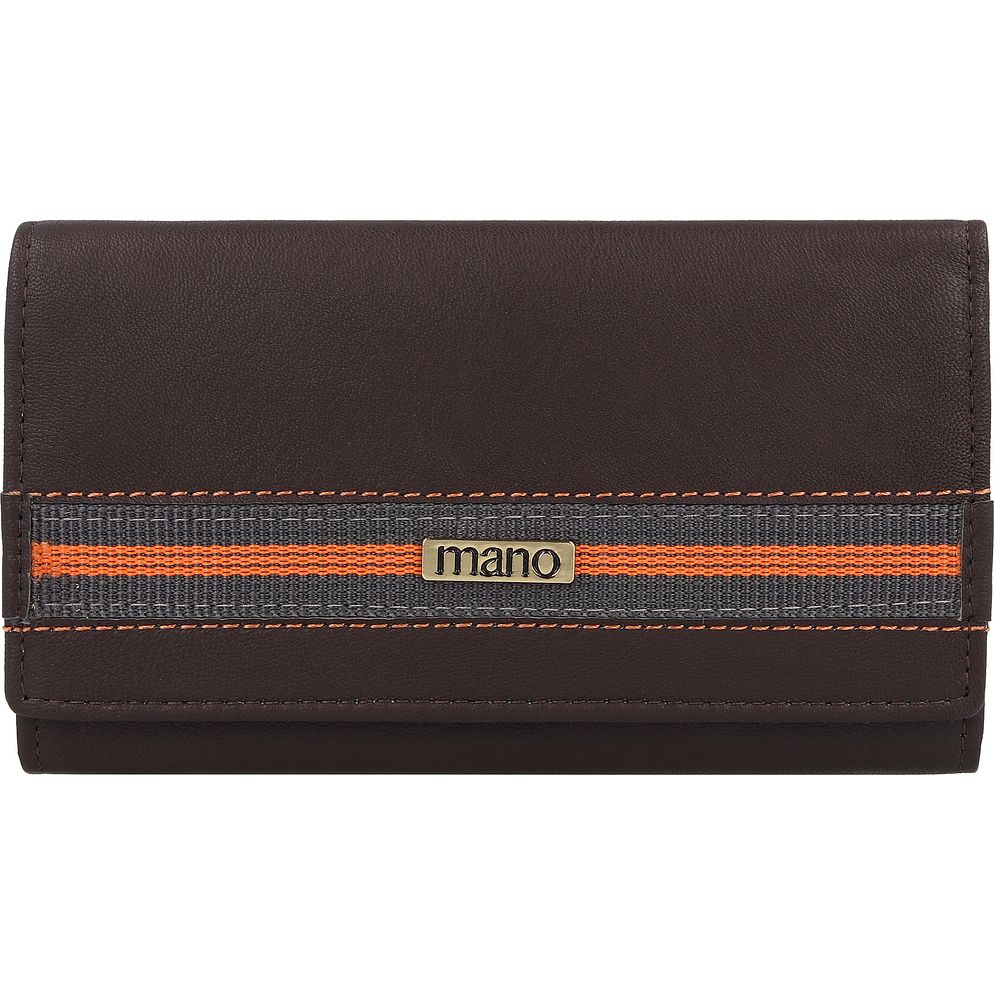 mano Don Leonardo Portafoglio Protezione RFID Vera Pelle 16 cm mano Don Leonardo Portafoglio Protezione RFID Vera Pelle 16 cm