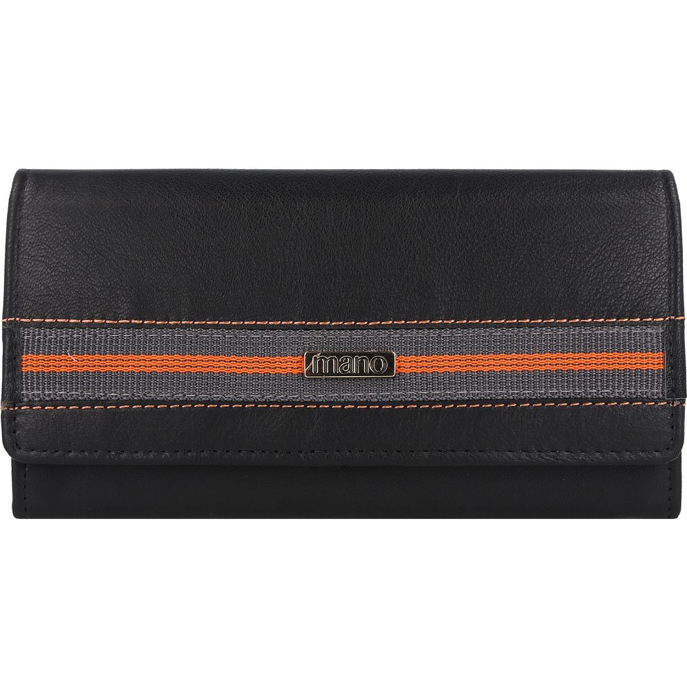 mano Don Leonardo Portafoglio Protezione RFID Vera Pelle 18 cm mano Don Leonardo Portafoglio Protezione RFID Vera Pelle 18 cm