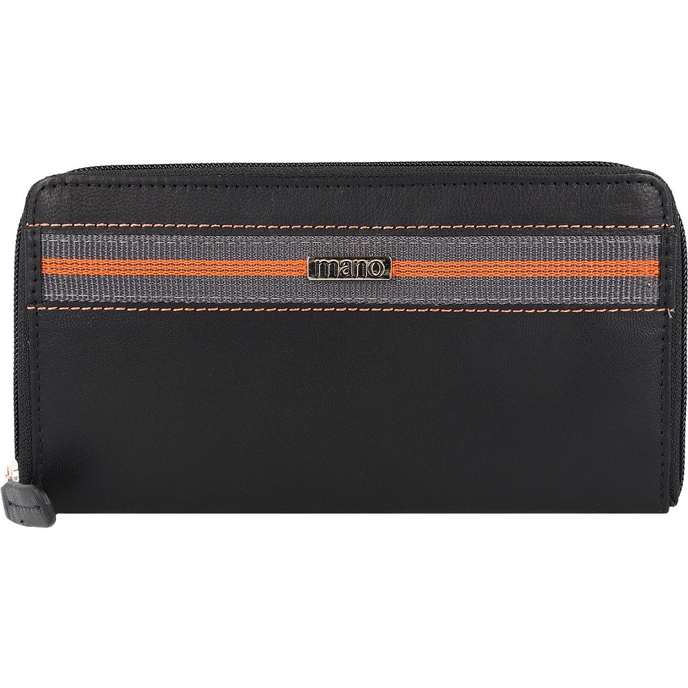 mano Don Leonardo Portafoglio Protezione RFID Vera Pelle 18 cm