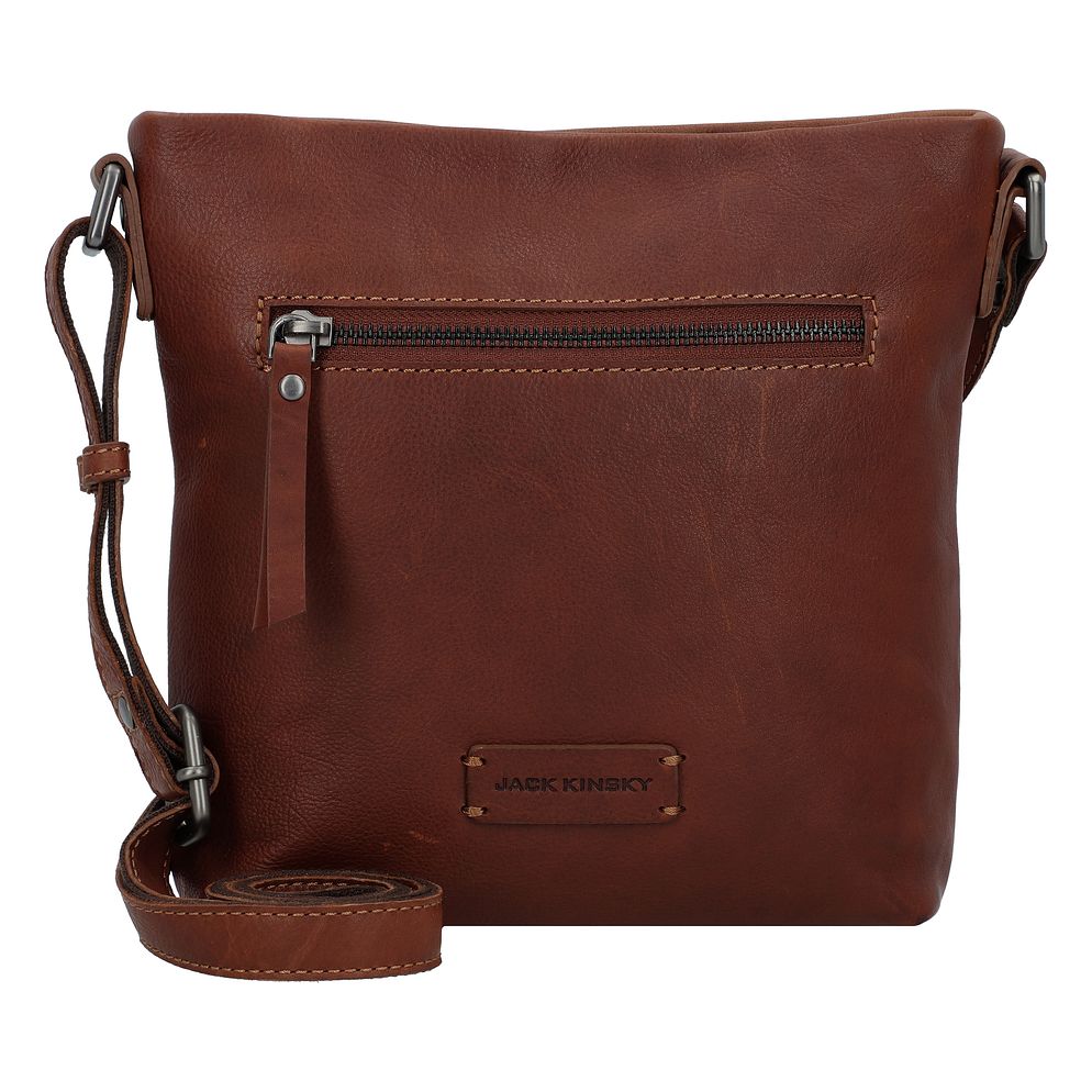 Jack Kinsky Montreal Borsa a tracolla Vera Pelle 19 cm Jack Kinsky Montreal Borsa a tracolla Vera Pelle 19 cm