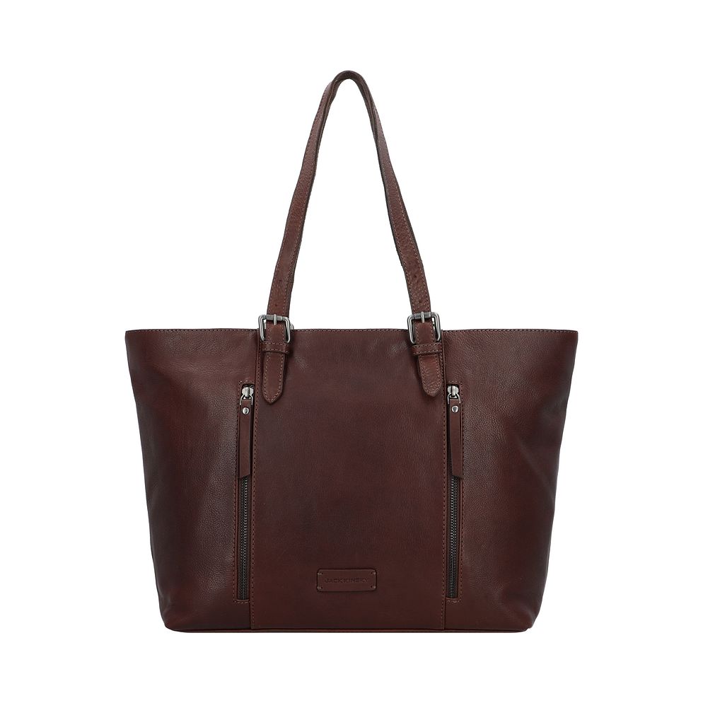 Jack Kinsky Montreal Borsa a spalla Vera Pelle 34 cm Jack Kinsky Montreal Borsa a spalla Vera Pelle 34 cm