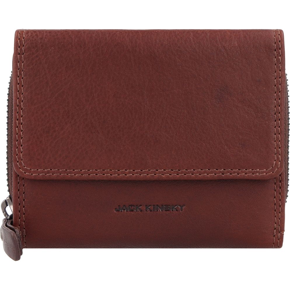 Jack Kinsky Portafoglio Protezione RFID Vera Pelle 11 cm Jack Kinsky Portafoglio Protezione RFID Vera Pelle 11 cm