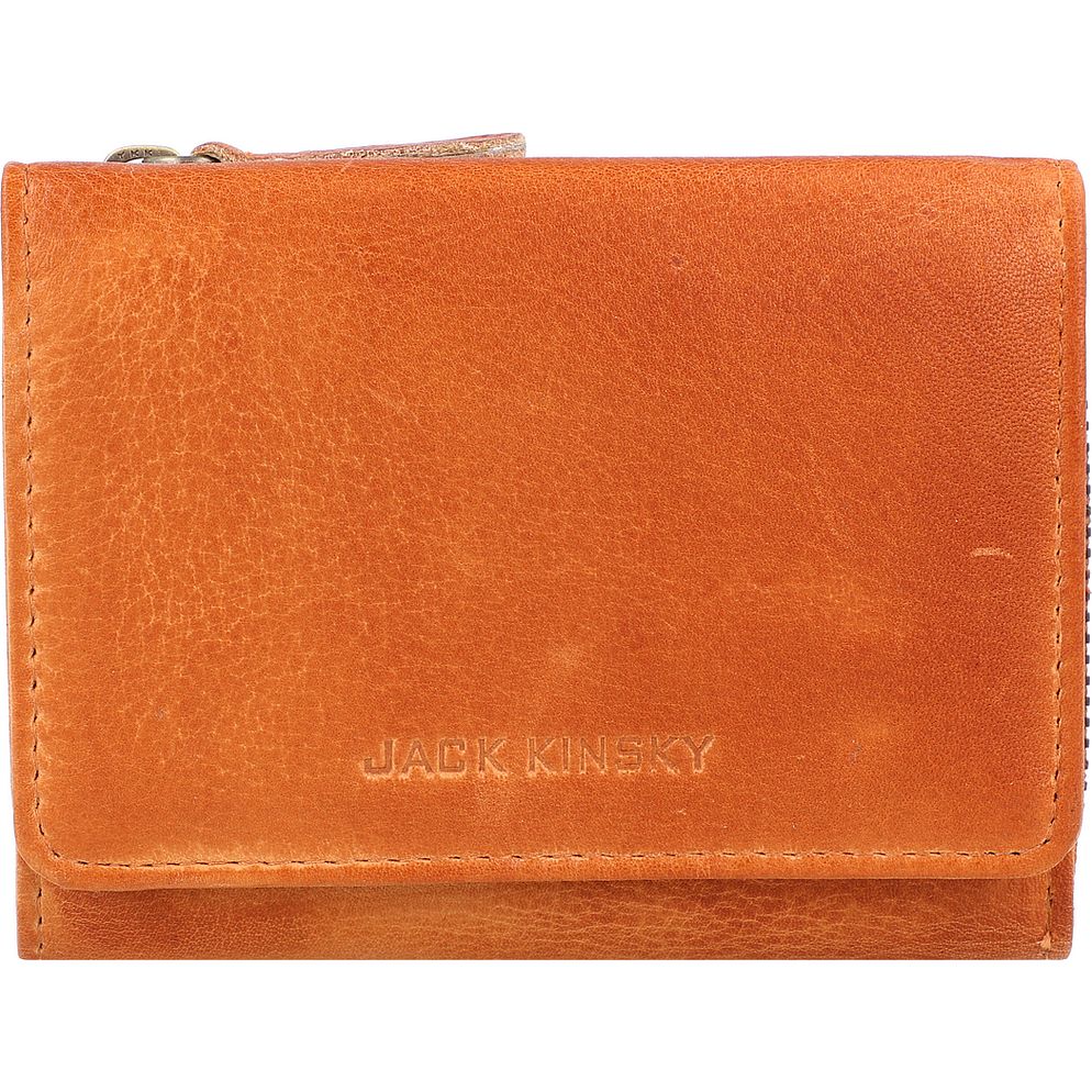 Jack Kinsky Nassau Portafoglio Protezione RFID Vera Pelle 11 cm Jack Kinsky Nassau Portafoglio Protezione RFID Vera Pelle 11 cm