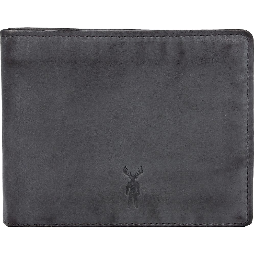 Jack Kinsky Nelson Portafoglio Protezione RFID Vera Pelle 13 cm Jack Kinsky Nelson Portafoglio Protezione RFID Vera Pelle 13 cm