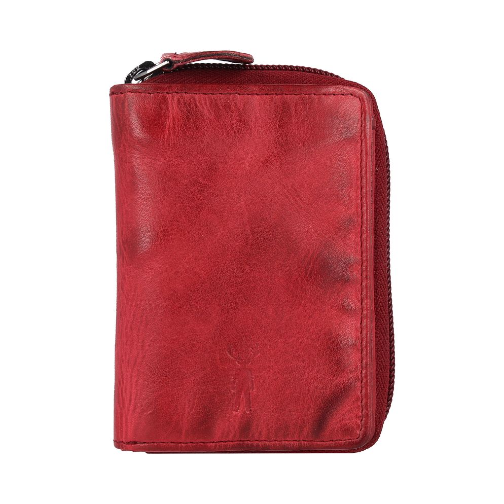 Jack Kinsky Nelson Portafoglio Protezione RFID Vera Pelle 9 cm Jack Kinsky Nelson Portafoglio Protezione RFID Vera Pelle 9 cm