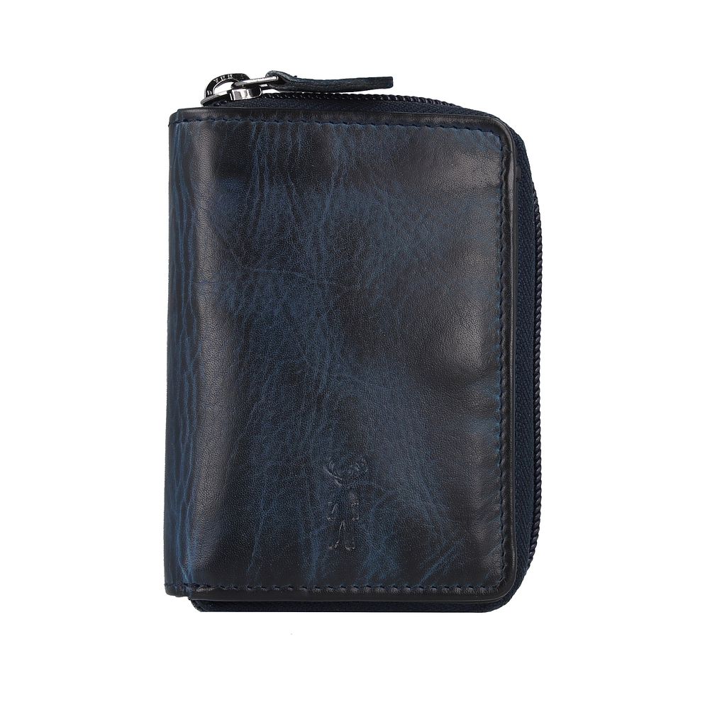 Jack Kinsky Nelson Portafoglio Protezione RFID Vera Pelle 9 cm Jack Kinsky Nelson Portafoglio Protezione RFID Vera Pelle 9 cm