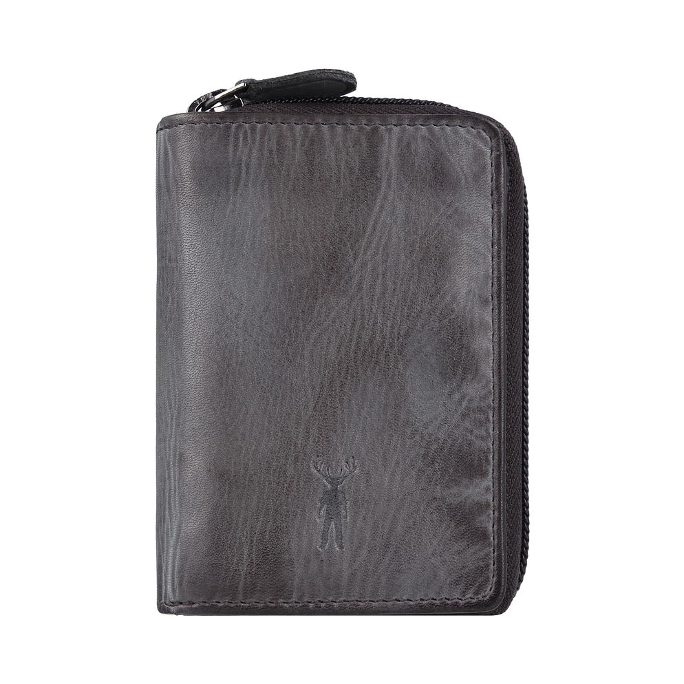Jack Kinsky Nelson Portafoglio Protezione RFID Vera Pelle 9 cm Jack Kinsky Nelson Portafoglio Protezione RFID Vera Pelle 9 cm