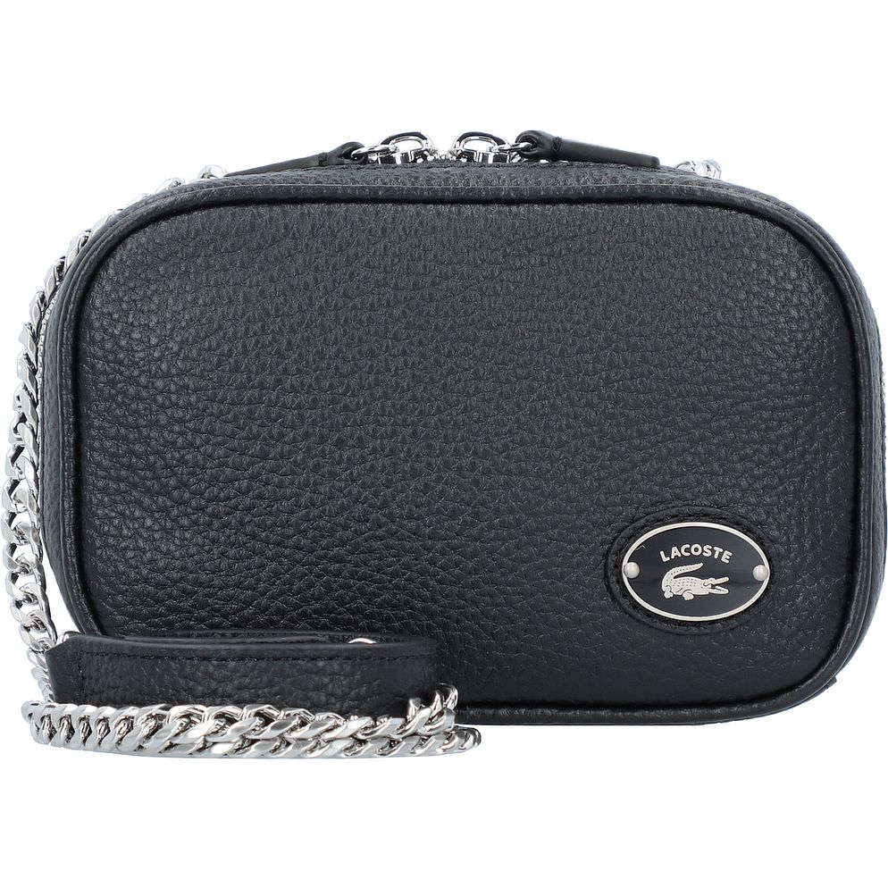 Lacoste Origin Croc Borsa a tracolla Vera Pelle 16 cm Lacoste Origin Croc Borsa a tracolla Vera Pelle 16 cm