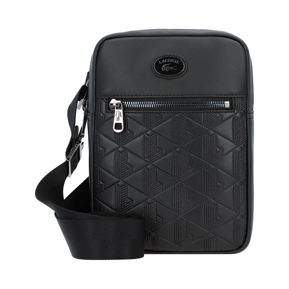 Lacoste Nomogramme Borsa a tracolla Vera Pelle 16 cm