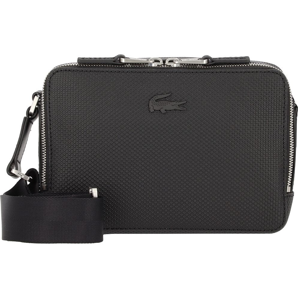 Lacoste Core Essentials Chantaco Borsa a tracolla Vera Pelle 20.5 cm Lacoste Core Essentials Chantaco Borsa a tracolla Vera Pelle 20.5 cm