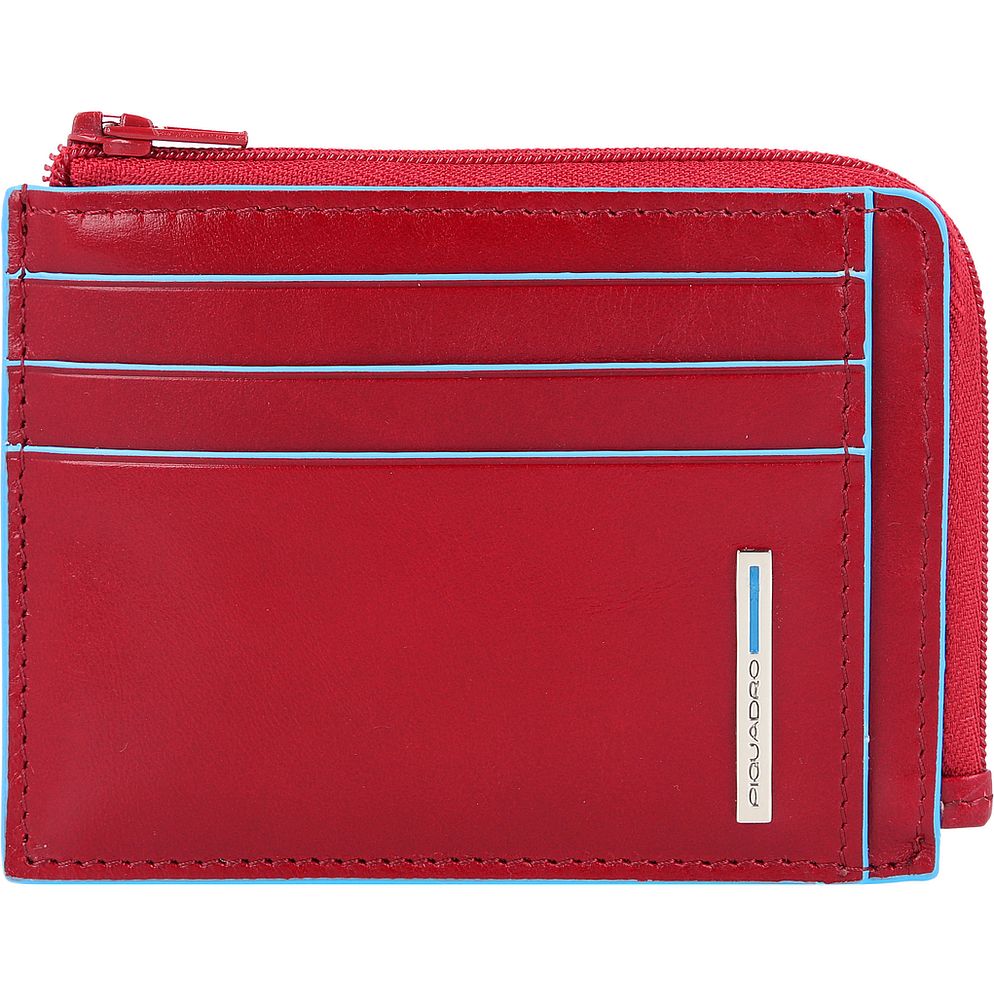 Piquadro Blue Square Custodia per carta di credito Protezione RFID Vera Pelle 11 cm Piquadro Blue Square Custodia per carta di credito Protezione RFID Vera Pelle 11 cm
