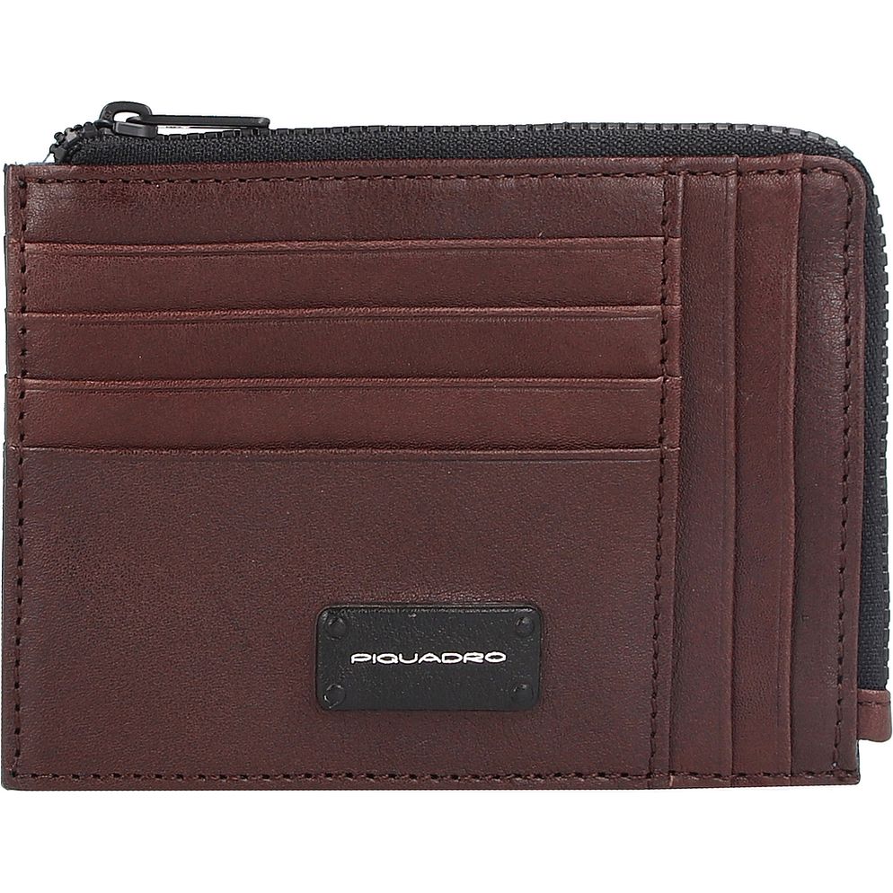 Piquadro Harper Custodia per carta di credito Vera Pelle 13 cm Piquadro Harper Custodia per carta di credito Vera Pelle 13 cm