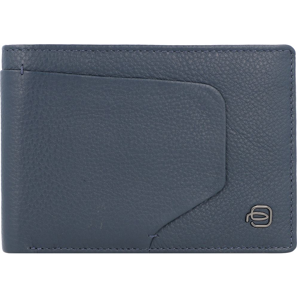 Piquadro Akron Portafoglio Protezione RFID Vera Pelle 13 cm Piquadro Akron Portafoglio Protezione RFID Vera Pelle 13 cm