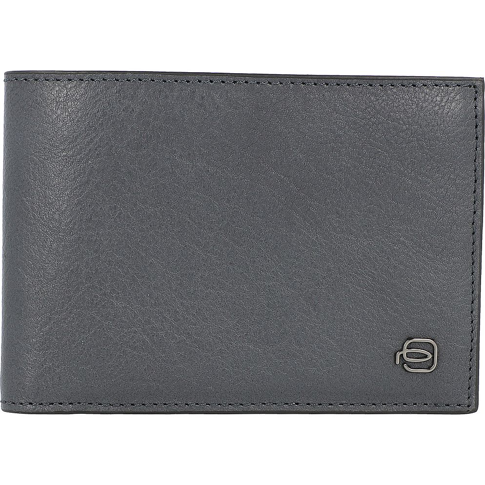 Piquadro Black Square Portafoglio Protezione RFID Vera Pelle 12.5 cm Piquadro Black Square Portafoglio Protezione RFID Vera Pelle 12.5 cm