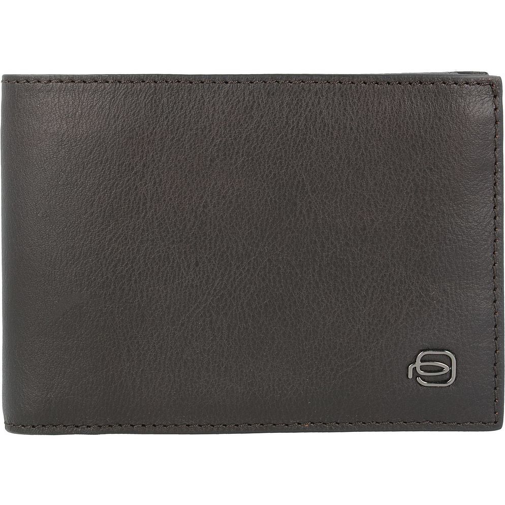 Piquadro Black Square Portafoglio Vera Pelle 12.5 cm Piquadro Black Square Portafoglio Vera Pelle 12.5 cm