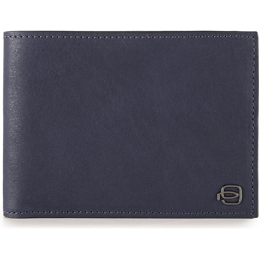 Piquadro Black Square Portafoglio Vera Pelle 12.5 cm Piquadro Black Square Portafoglio Vera Pelle 12.5 cm