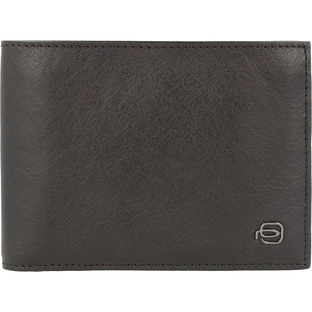 Piquadro Black Square Portafoglio Vera Pelle 12.5 cm Piquadro Black Square Portafoglio Vera Pelle 12.5 cm