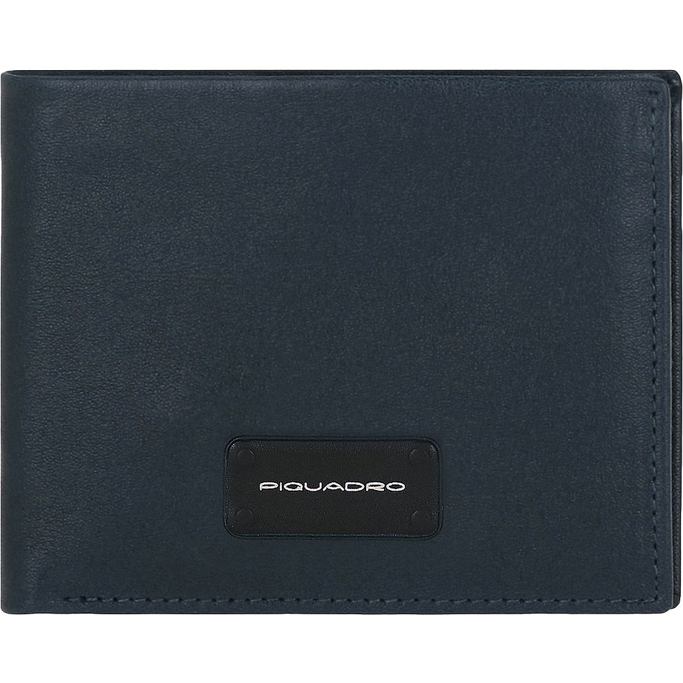 Piquadro Harper Portafoglio Protezione RFID Vera Pelle 11 cm Piquadro Harper Portafoglio Protezione RFID Vera Pelle 11 cm