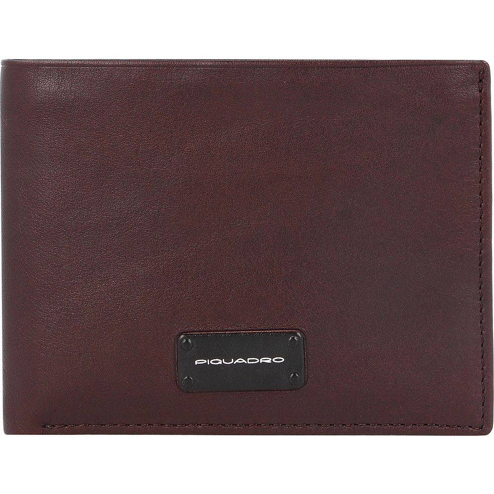 Piquadro Harper Portafoglio Protezione RFID Vera Pelle 14 cm Piquadro Harper Portafoglio Protezione RFID Vera Pelle 14 cm