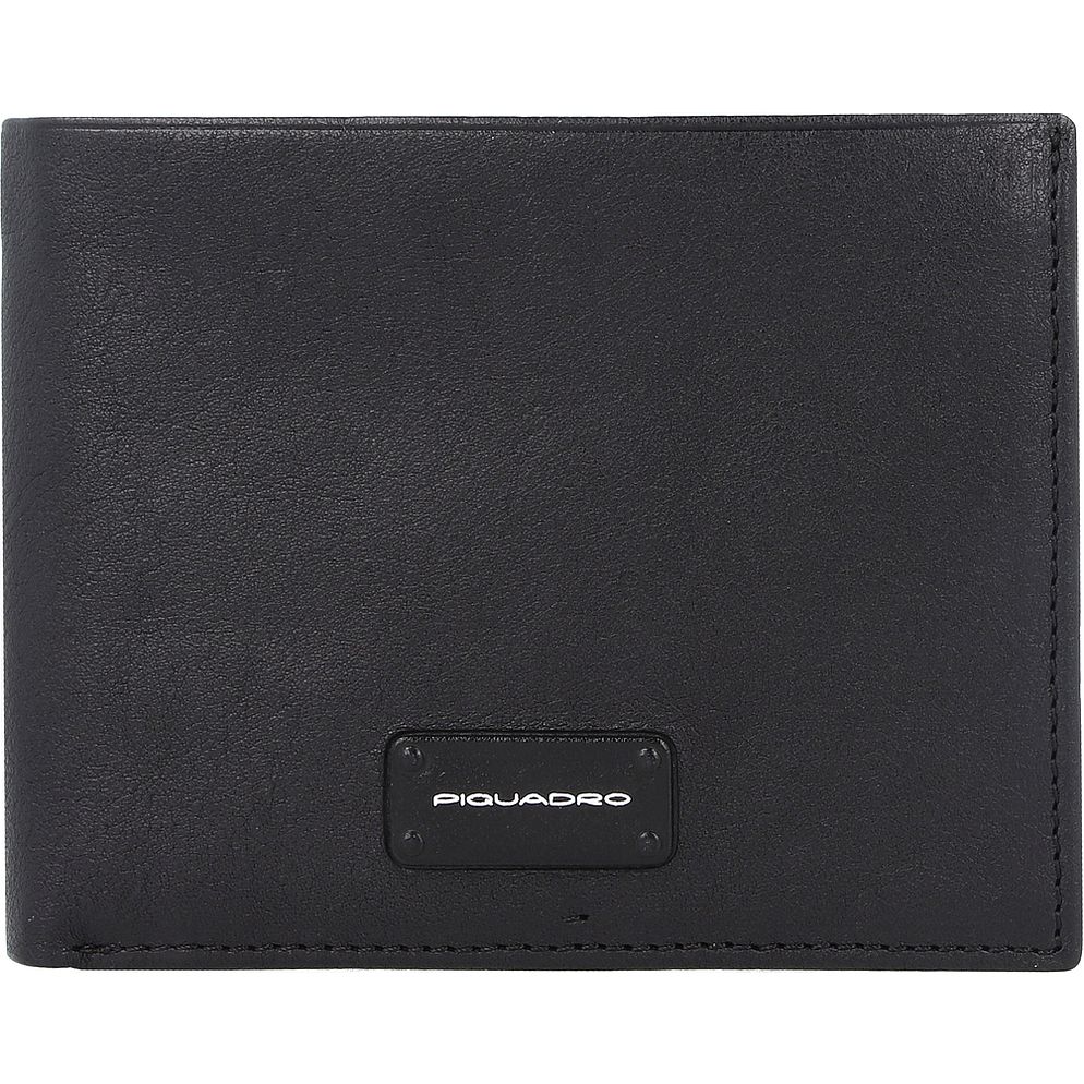 Piquadro Harper Portafoglio Protezione RFID Vera Pelle 14 cm Piquadro Harper Portafoglio Protezione RFID Vera Pelle 14 cm