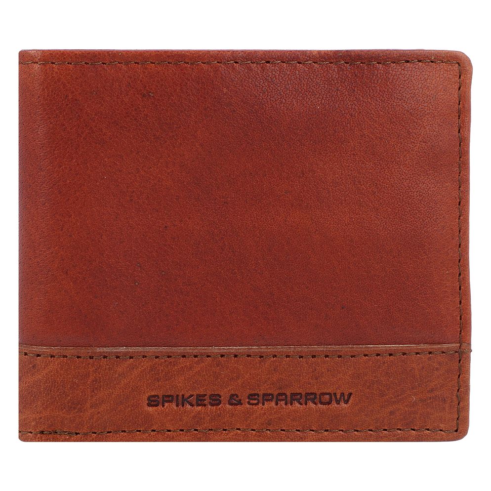Spikes & Sparrow Portafoglio Protezione RFID Vera Pelle 11 cm Spikes & Sparrow Portafoglio Protezione RFID Vera Pelle 11 cm