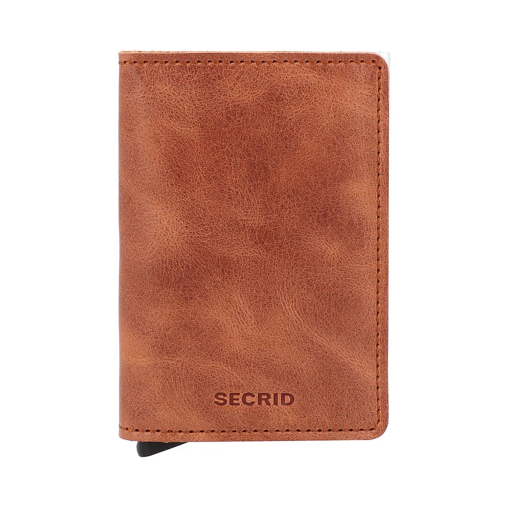 Secrid Slimwallet Custodia per carta di credito Protezione RFID Vera Pelle 6.5 cm