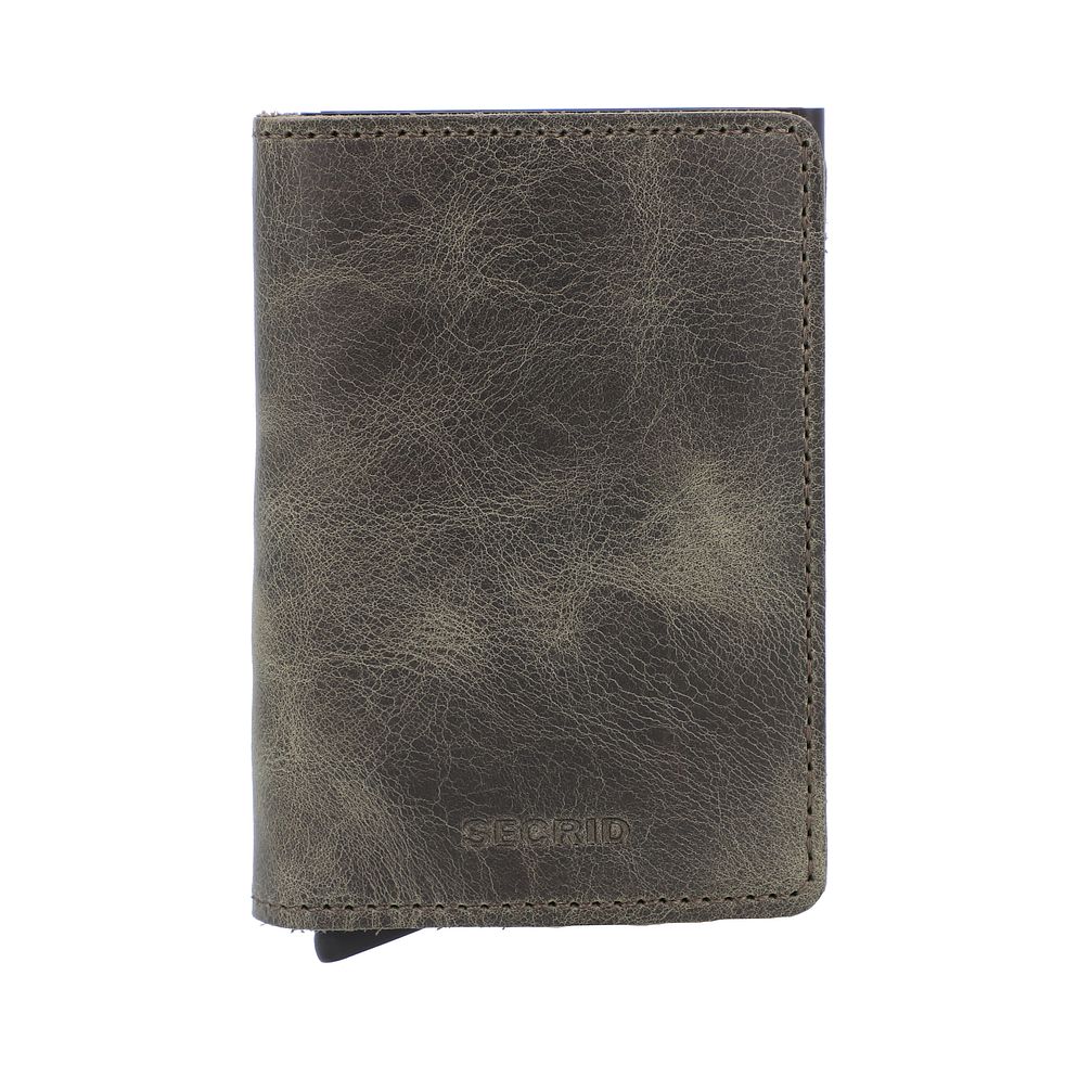 Secrid Slimwallet Custodia per carta di credito Protezione RFID Vera Pelle 6.5 cm
