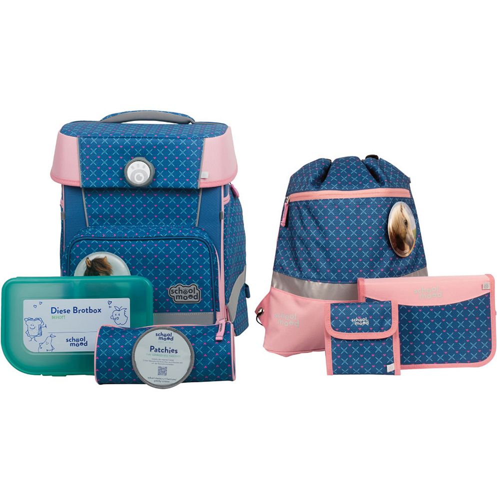 School-Mood Champion Maxx Set di borse per la scuola
