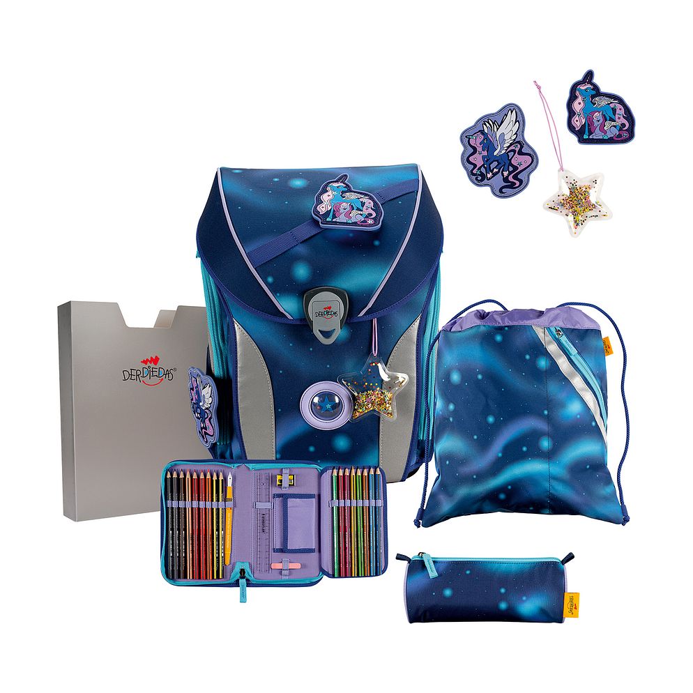 DerDieDas ErgoFlex Max Set di borse per la scuola 5 pezzi DerDieDas ErgoFlex Max Set di borse per la scuola 5 pezzi