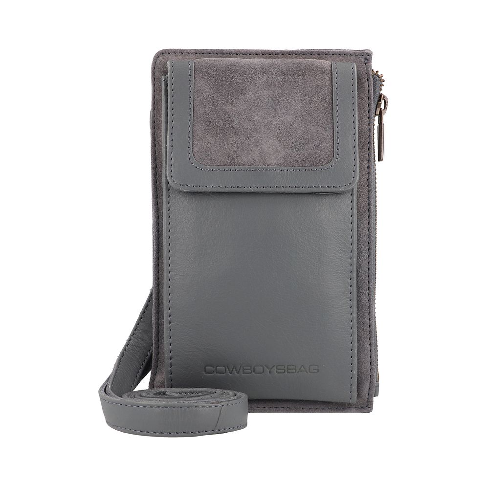 Cowboysbag Seventies Suede Custodia per cellulare Vera Pelle 12.5 cm Cowboysbag Seventies Suede Custodia per cellulare Vera Pelle 12.5 cm