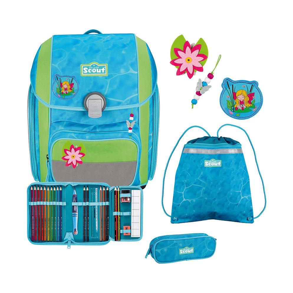 Scout Genius Juego de mochilas escolares 4 piezas Scout Genius Juego de mochilas escolares 4 piezas