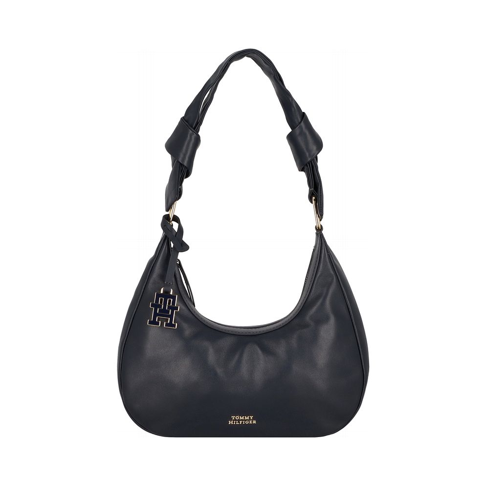 Tommy Hilfiger Pushlock Borsa a spalla Vera Pelle 28 cm Tommy Hilfiger Pushlock Borsa a spalla Vera Pelle 28 cm
