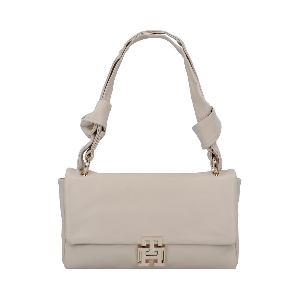 Tommy Hilfiger Pushlock Borsa a spalla Vera Pelle 26 cm Tommy Hilfiger Pushlock Borsa a spalla Vera Pelle 26 cm