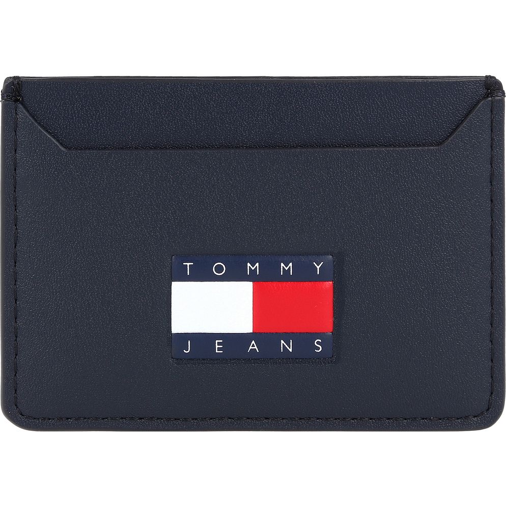 Tommy Hilfiger Jeans TJM Heritage Custodia per carta di credito Vera Pelle 9.5 cm