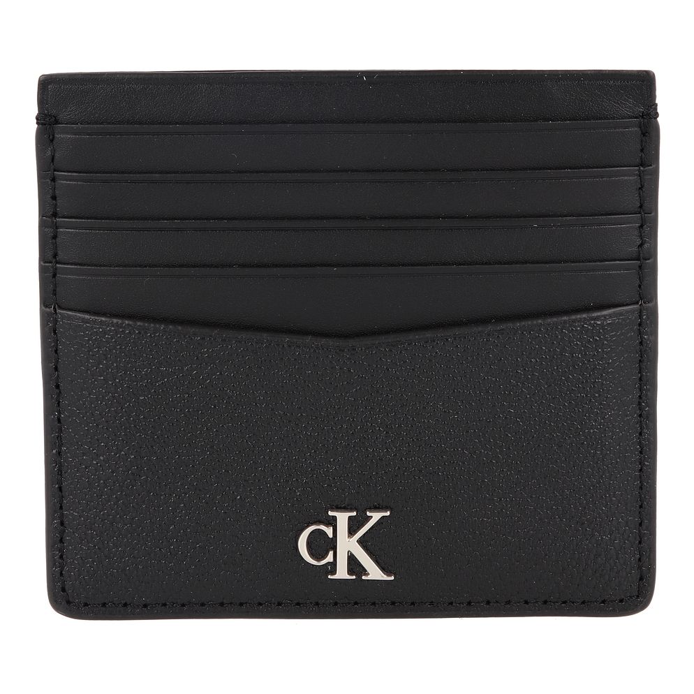 Calvin Klein Jeans Mono Korthållare Läder 10 cm Calvin Klein Jeans Mono Korthållare Läder 10 cm