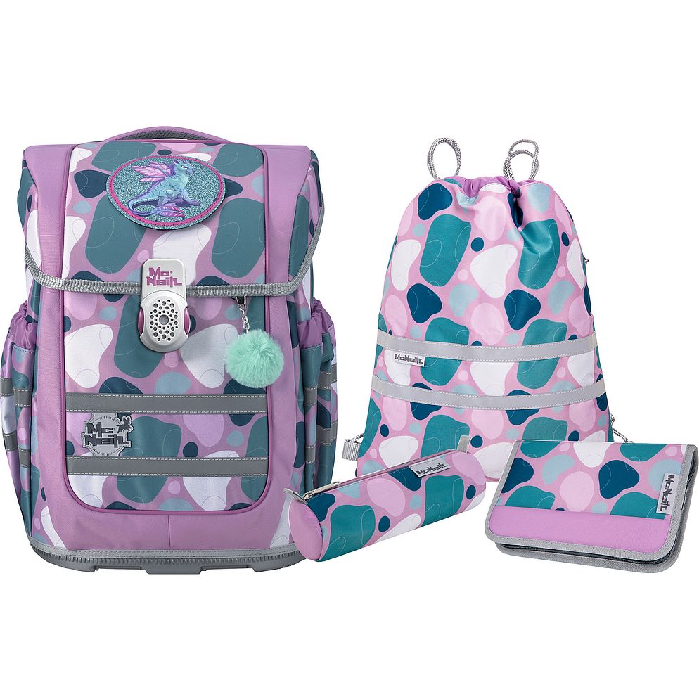 McNeill Ergo Compacto Set di borse per la scuola 5 pezzi McNeill Ergo Compacto Set di borse per la scuola 5 pezzi
