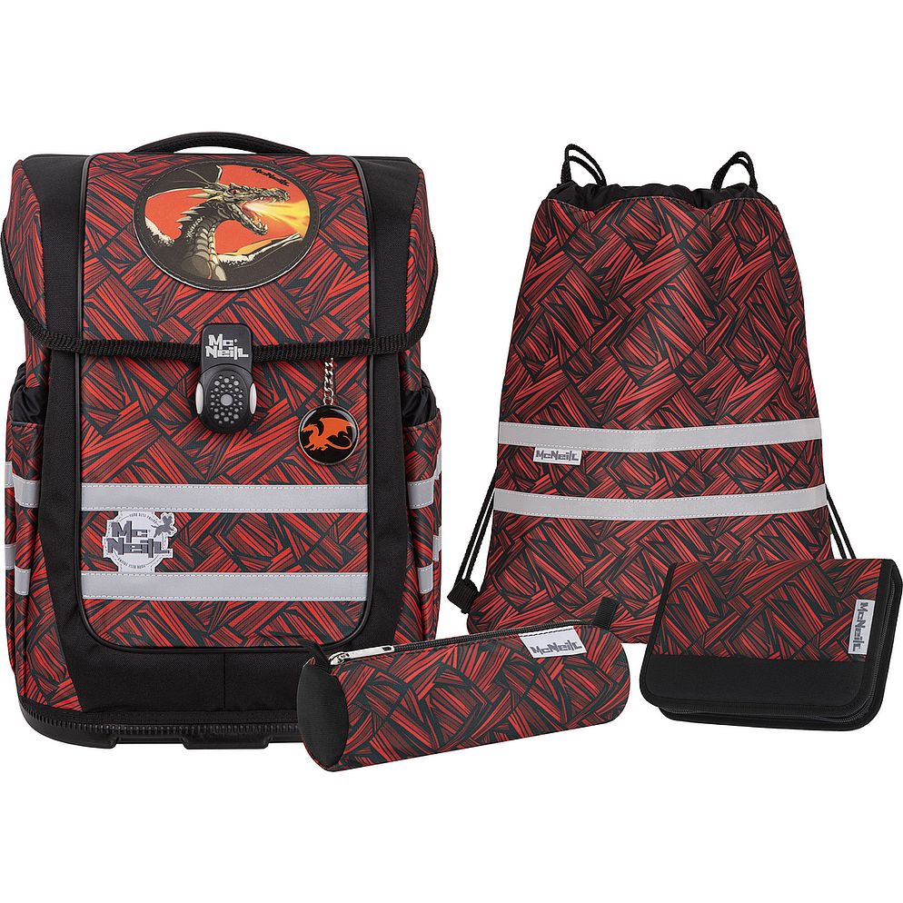 McNeill Ergo Compacto Set di borse per la scuola 5 pezzi McNeill Ergo Compacto Set di borse per la scuola 5 pezzi