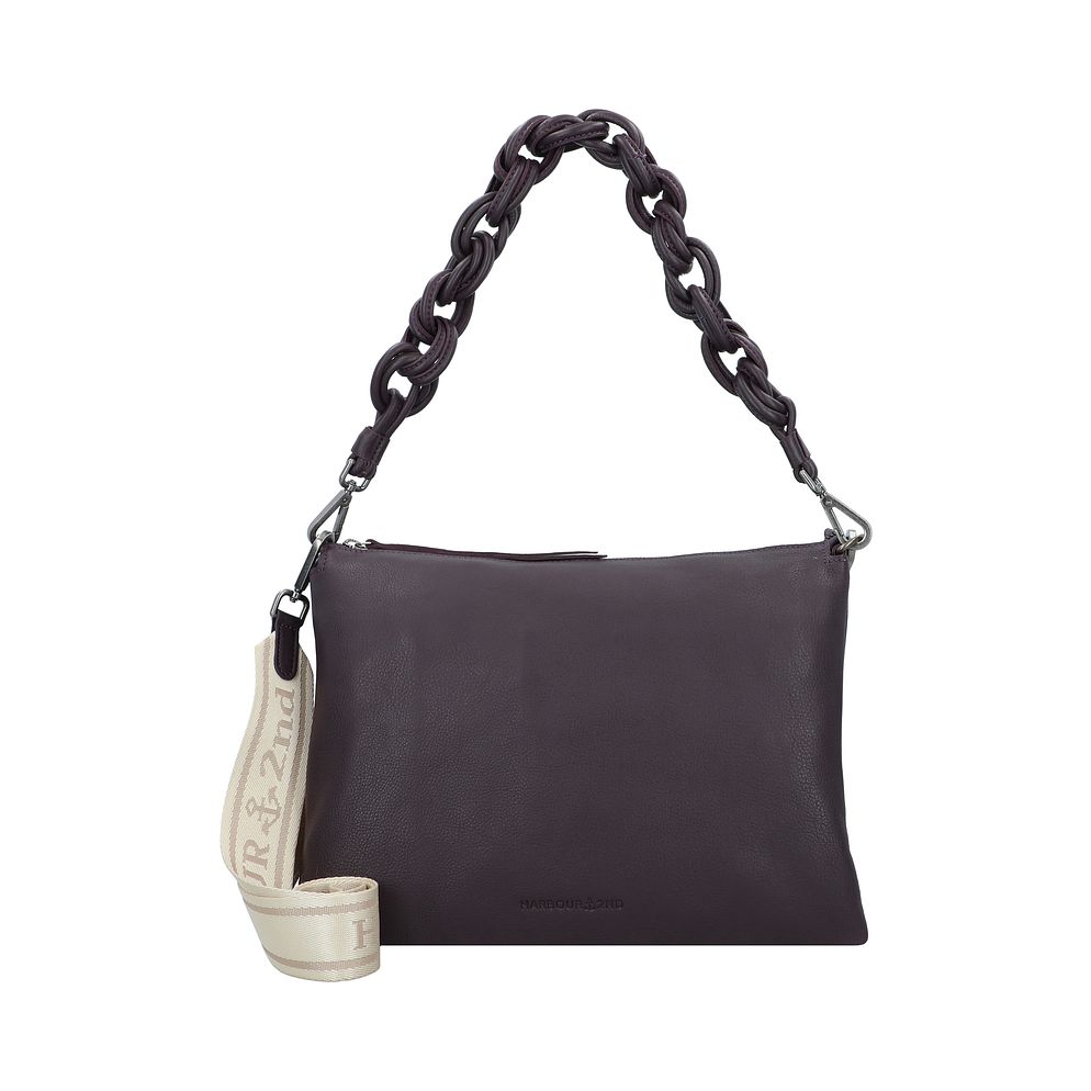 Harbour 2nd Just Pure Borsa a spalla Vera Pelle 35 cm
