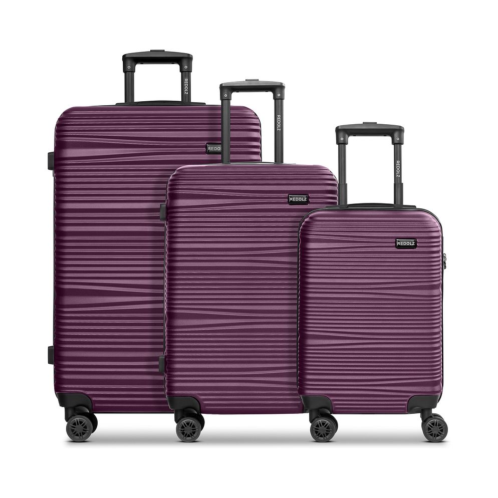 Redolz Essentials 16 3-SET 4 ruote Set di valigie 3 pezzi Redolz Essentials 16 3-SET 4 ruote Set di valigie 3 pezzi